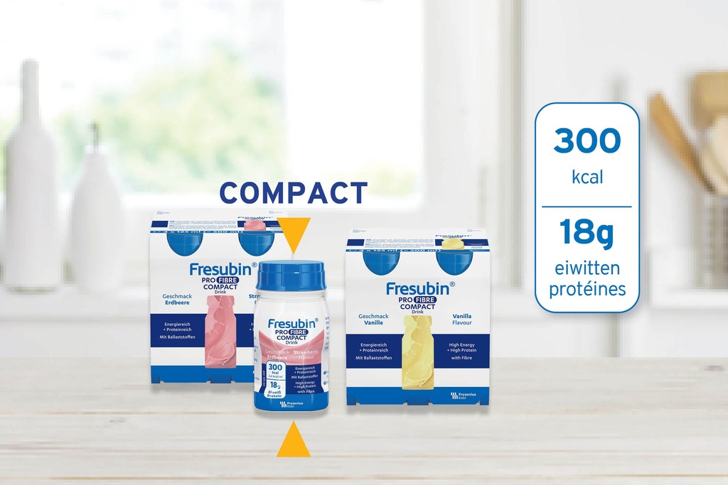 [7807801] Fresubin PRO FIBRE COMPACT - 125 ml (aardbei)